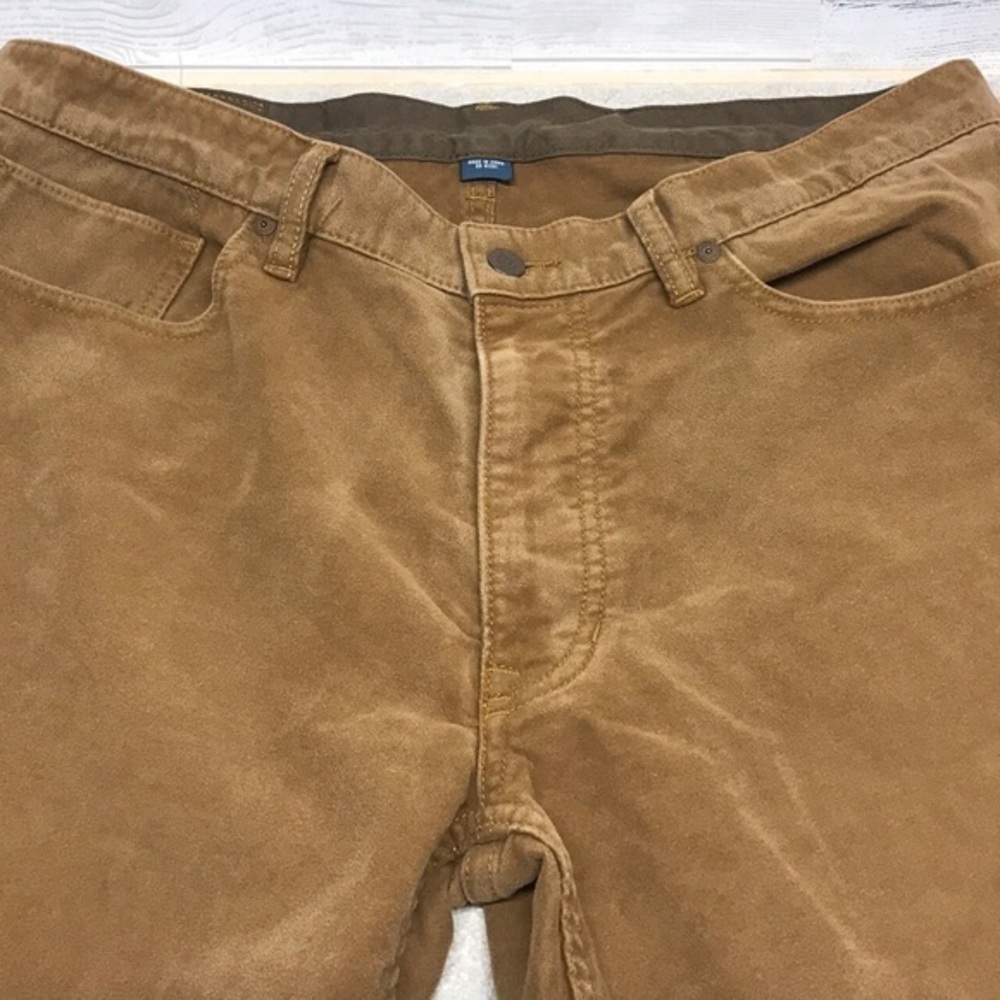 Polo Ralph Lauren Size 36x30 Brown Straight Leg Cotton 5 Pocket Style Pants